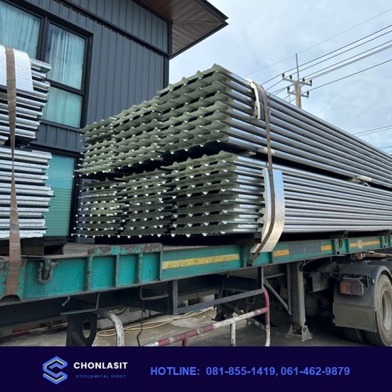 โรงงานผลิตเมทัลชีท ปทุมธานี - ขายเหล็กราคาส่งปทุมธานี - ชลสิทธิ์ ค้าเหล็ก