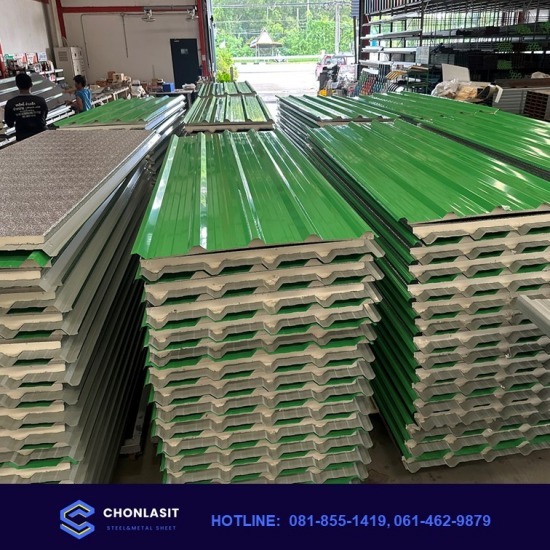 โรงรีดแผ่นเมทัลชีท ปทุมธานี - ขายเหล็กราคาส่งปทุมธานี - ชลสิทธิ์ ค้าเหล็ก